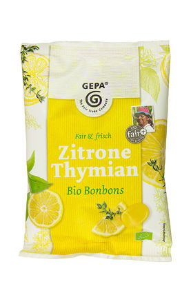 Bild von Bio Bonbons Zitrone Thymian