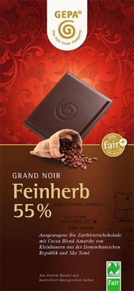 Bild von Bio Feinherb Schokolade 55%