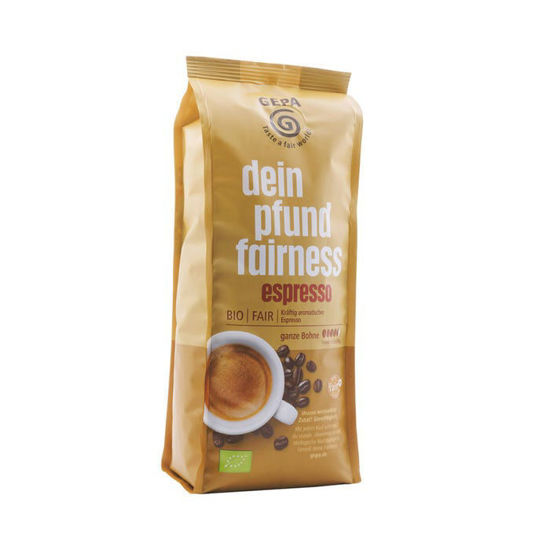 Bild von Faires Pfund Bio Espresso 500g, Bohne
