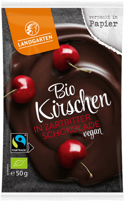 Bild von Bio Kirschen in Zartbitter-Schokolade