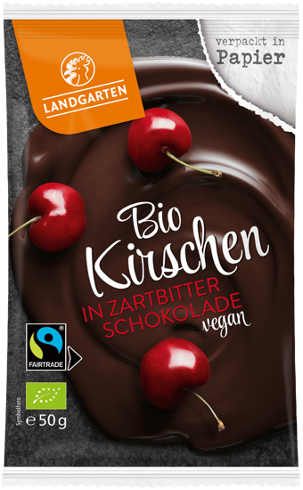 Bild von Bio Kirschen in Zartbitter-Schokolade