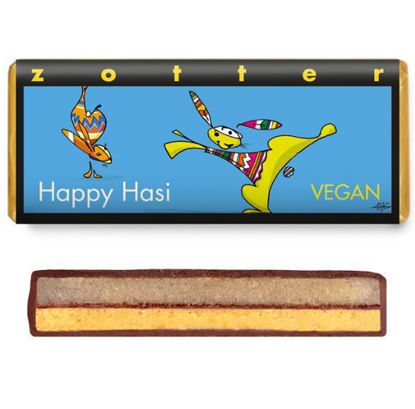 Bild von Bio-Schokolade "Happy Hasi", Zotter