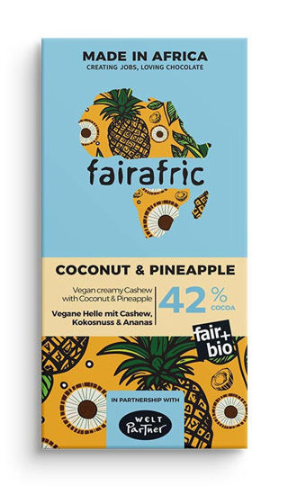 Bild von fairafric Bio - 42% Creamy Cashew Pineapple and Coconut