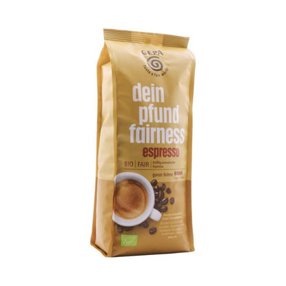 Bild von Bio Espresso "Dein Pfund Fairness" 500g, Bohne