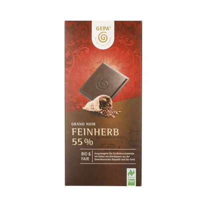 Bild von Bio Feinherb Schokolade 55%