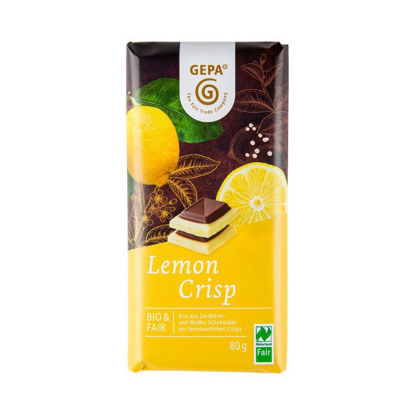 Bild von Bio Lemon Crisp Schokolade
