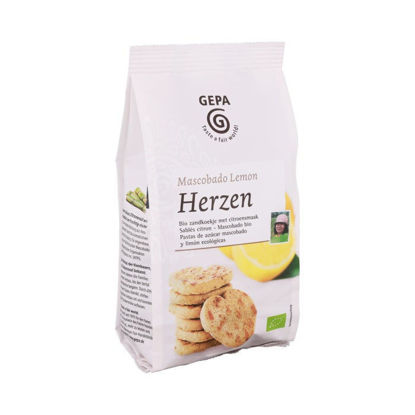 Bild von Bio Mascobado Lemon Herzen