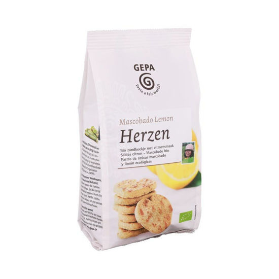 Bild von Bio Mascobado Lemon Herzen