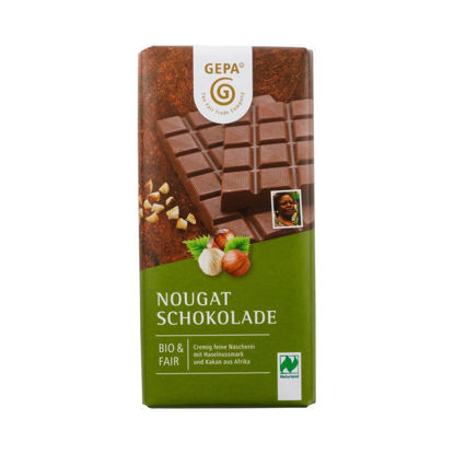 Bild von Bio Nougat Schokolade