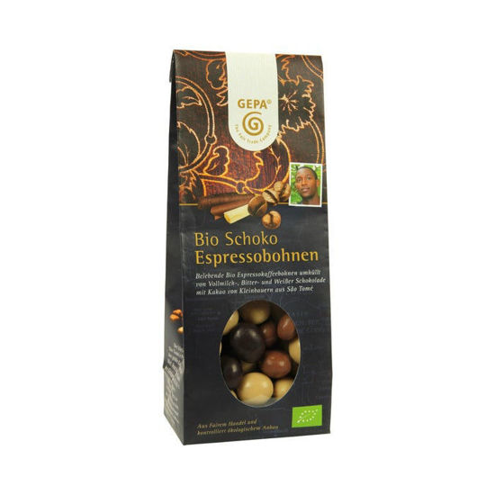 Bild von Bio Schoko Espressobohnen