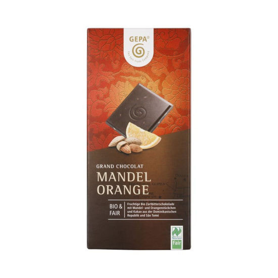 Bild von Bio Schokolade Mandel Orange